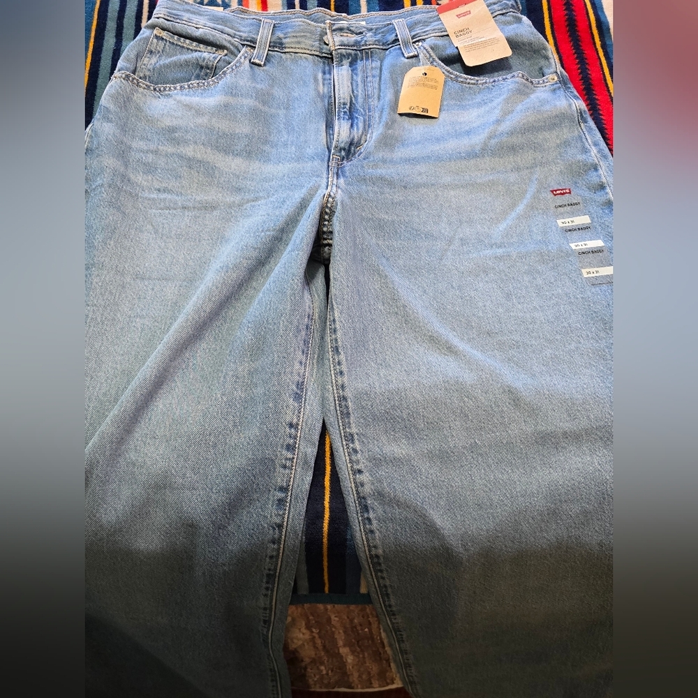 Classic Woman's Wide Leg Blue Denim Jeans